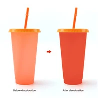 Botol Air Plastik Berubah Warna